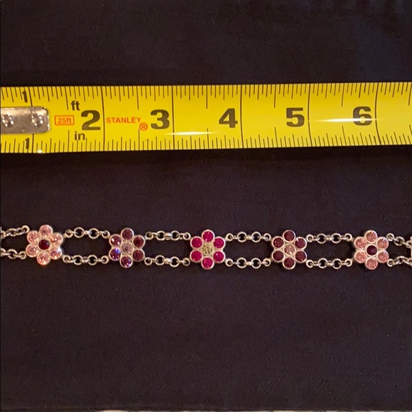 Tommassini floral crystal bracelet. - Picture 6 of 6